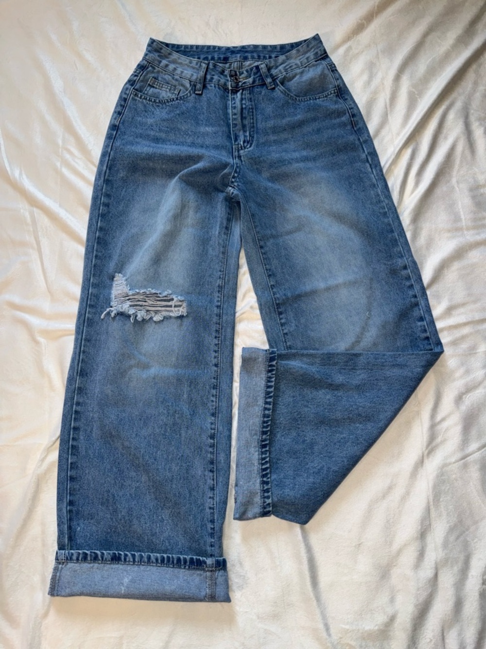 Billabong Light Blue High-Rise Denim Jeans - Picture 3 of 6